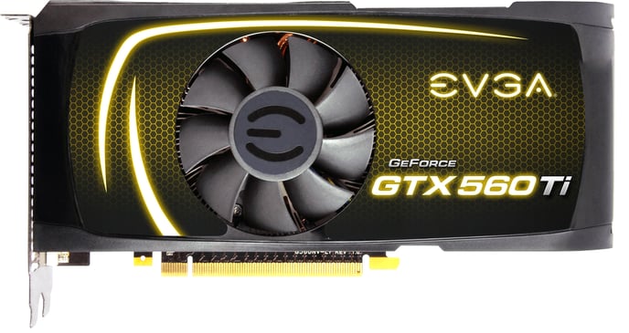 EVGA GeForce GTX 560Ti 1024MB FPB