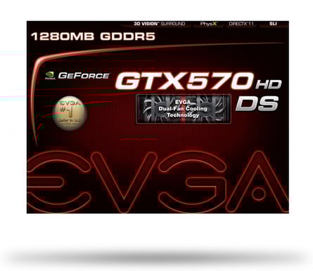 EVGA GeForce GTX 570 1280MB HD DS