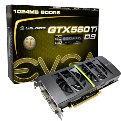 EVGA GeForce GTX 560Ti 1024MB DS SOC