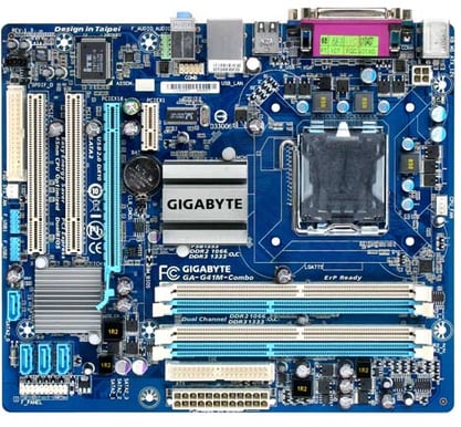 Gigabyte GA-G41M-Combo DDR2&3, 1333MHz