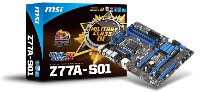 MSI Z77A-S01 INET EDITION ATX
