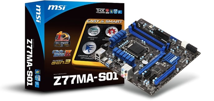 MSI Z77MA-S01 INET EDITION mATX