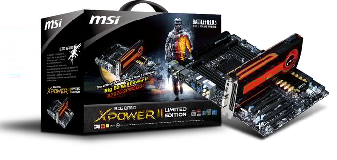 MSI Big Bang Xpower2 + Radeon 7970 inkl. BF3