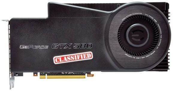 EVGA GeForce GTX 580 3072MB Classified