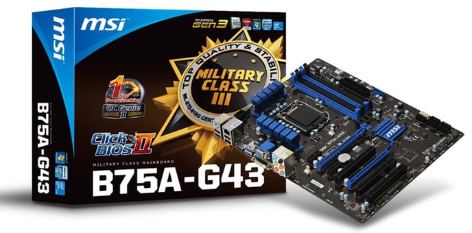 MSI B75A-G43