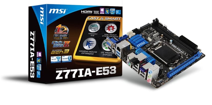 MSI Z77IA-E53 mITX