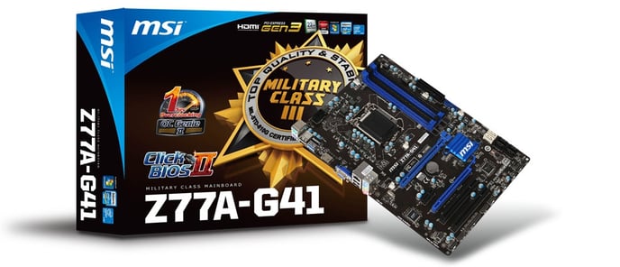 MSI Z77A-G41 ATX