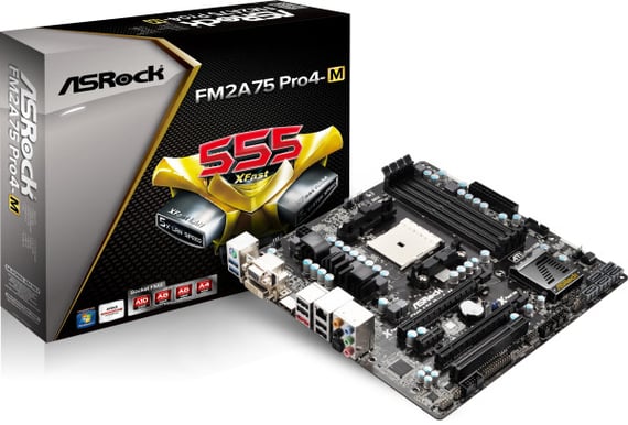 ASRock FM2A75 Pro4-M mATX