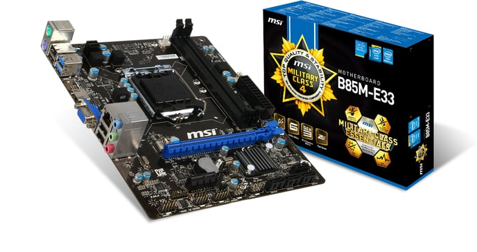 MSI B85M-E33 mATX