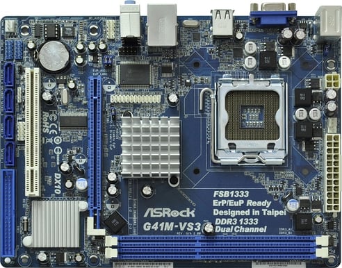 ASRock G41M-VS3 R2.0 G41, mATX