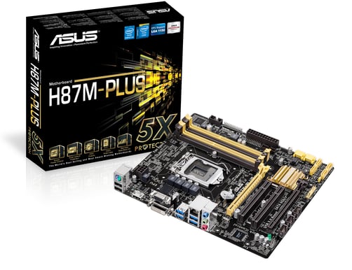 ASUS H87M-PLUS mATX
