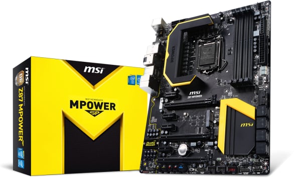 MSI Z87 MPOWER SP ATX + Keps på köpet