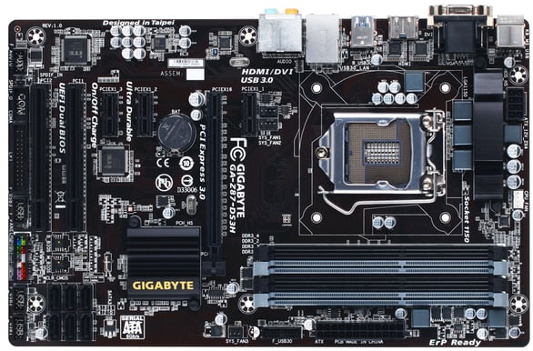 Gigabyte Z87-DS3H ATX