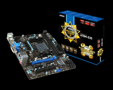 MSI A78M-E35 FM2+ A78 mATX