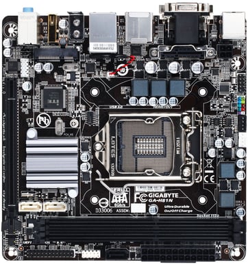 Gigabyte GA-H81N mITX