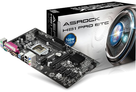 ASRock H81 Pro BTC Bitcoin ATX