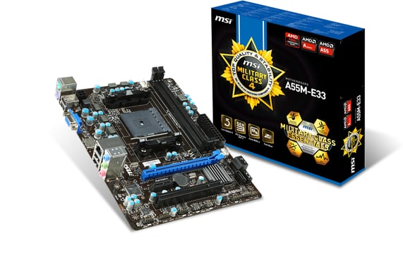 MSI A55M-E33 FM2+ A55 mATX