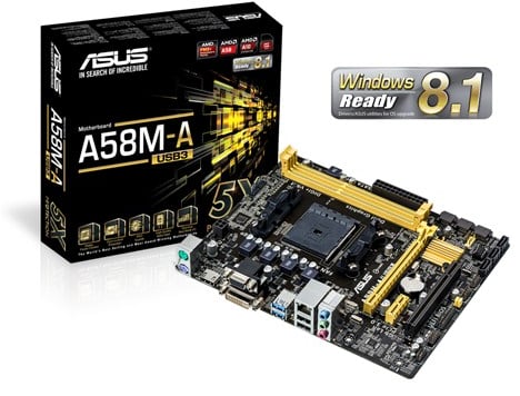 ASUS A58M-A/USB3 mATX