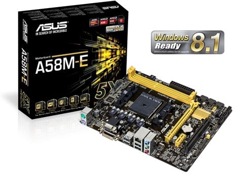 ASUS A58M-E mATX