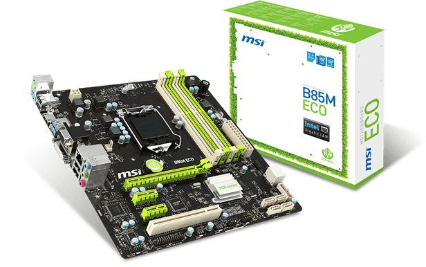 MSI B85M ECO mATX