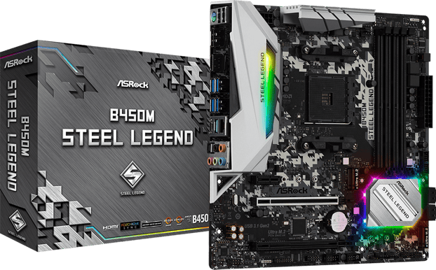 ASRock B450M Steel Legend