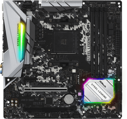ASRock B450M Steel Legend