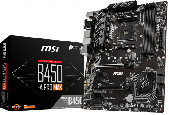 MSI B450-A PRO MAX