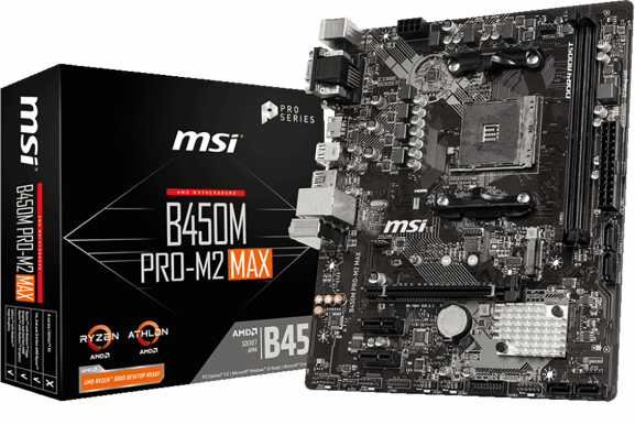 MSI B450M PRO-M2 MAX