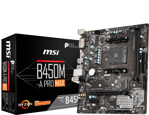 MSI B450M-A PRO MAX