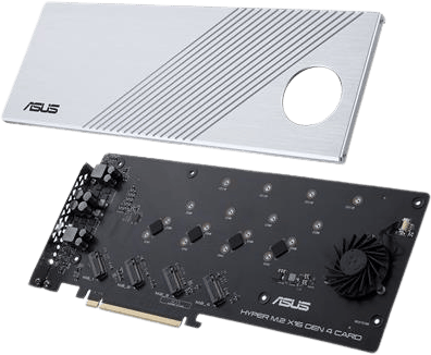 ASUS Hyper M.2 X16 Card PCIe Gen 4