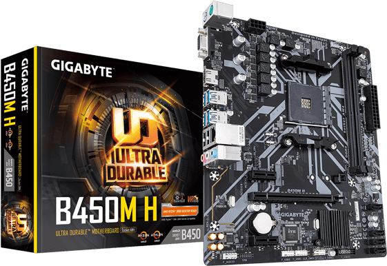 Gigabyte B450M H