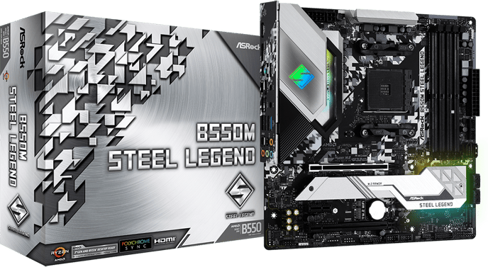 ASRock B550M Steel Legend