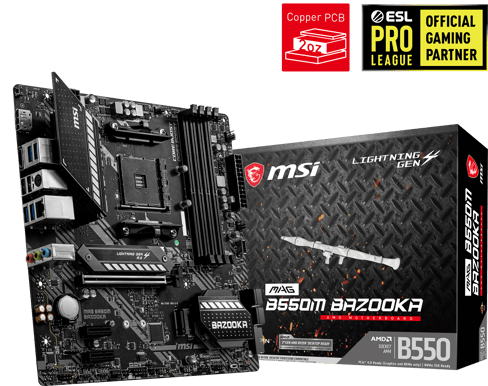 MSI MAG B550M Bazooka