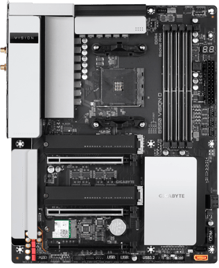 Gigabyte B550 VISION D