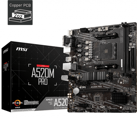 MSI A520M PRO