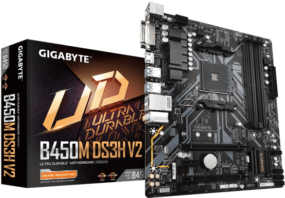 Gigabyte B450M DS3H V2