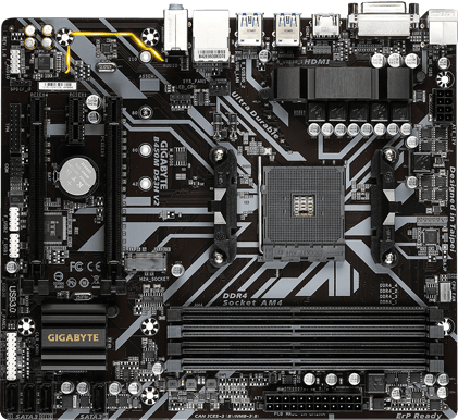 Gigabyte B450M DS3H V2