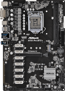 ASRock H110 PRO BTC+