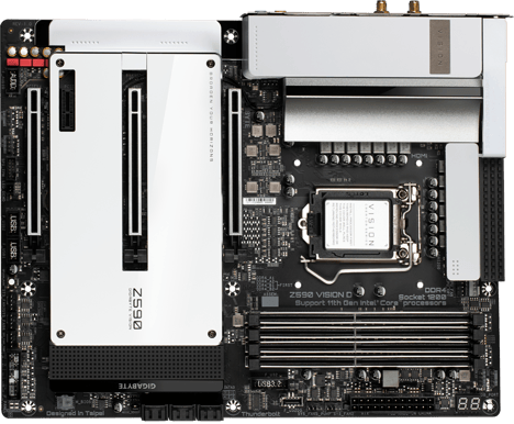 Gigabyte Z590 VISION D