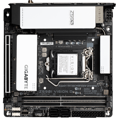 Gigabyte Z590I Vision D