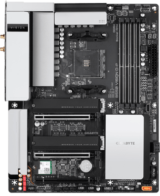 Gigabyte B550 VISION D-P