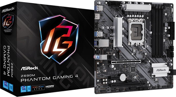 ASRock Z690M Phantom Gaming 4 D4