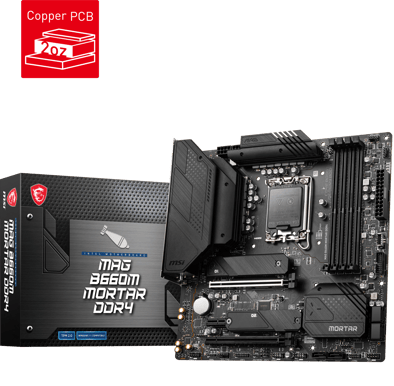 MSI MAG B660M Mortar D4