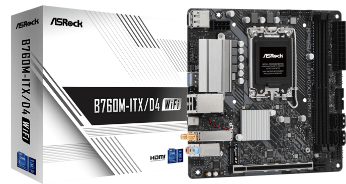 ASRock B760M-ITX/D4 WIFI