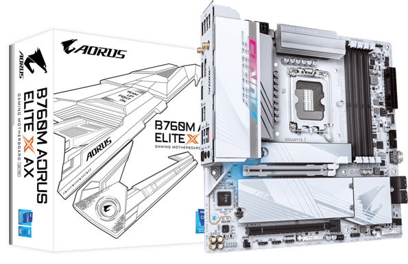 Gigabyte B760M Aorus Elite X AX