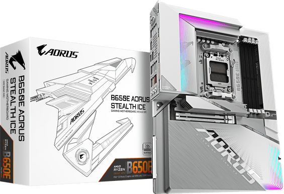 Gigabyte B650E Aorus Stealth Ice