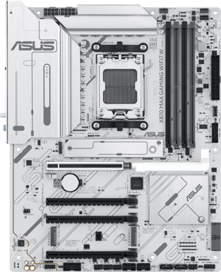 ASUS X870 Max Gaming WIFI 7 White