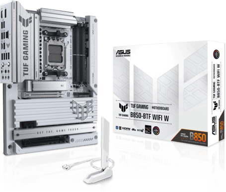 ASUS TUF Gaming B850-BTF WIFI White