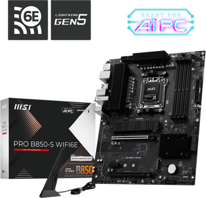 MSI Pro B850-S WIFI6E