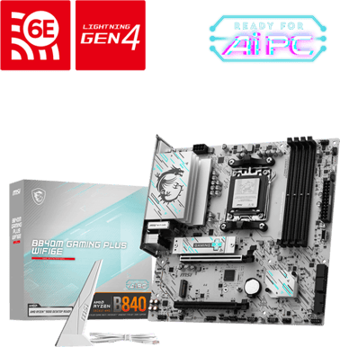 MSI B840M Gaming Plus WIFI6E
